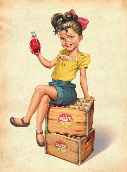 Ретро иллюстрации