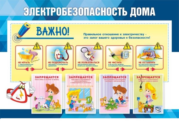 Электричество безопасность для детей