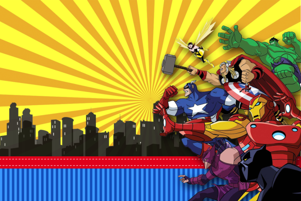 Баннер Супергерои