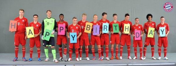 С днём рождения тренеру по футболу