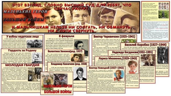 Юные герои АНТИФАШИСТЫ Портнова