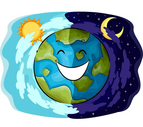 Планета день ночь