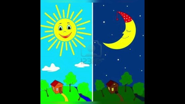 День и ночь для детей