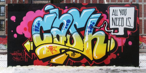 Cash граффити