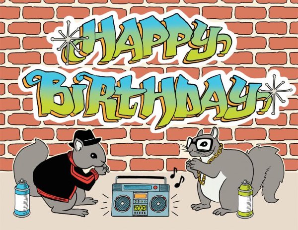 Др в стиле граффити