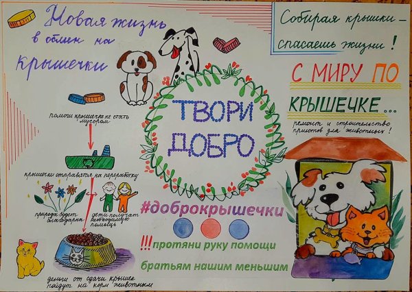 Плакат @братья наши меньшие&