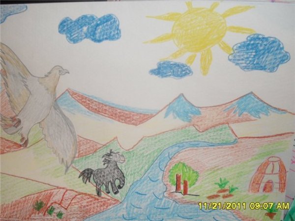 Рисунок на день независимости