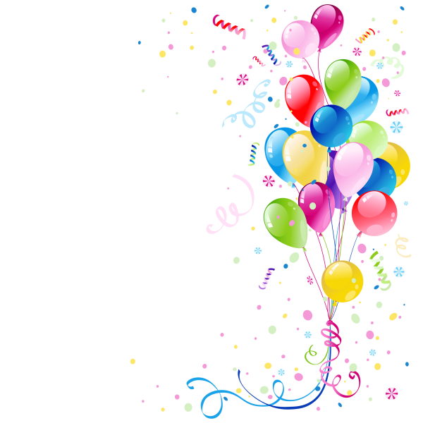 Фон с днем рождения