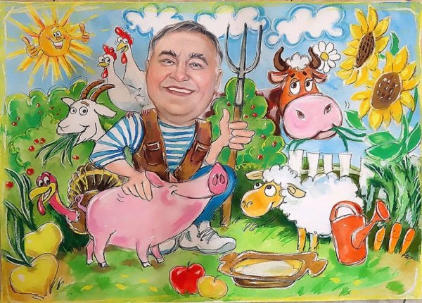 Шарж фермер