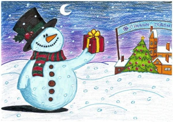 Работы на тему новогодние фантазии