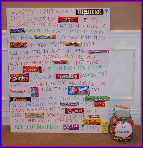 Прикольные плакаты с конфетами