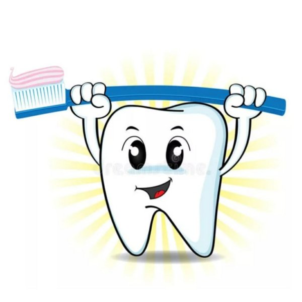 Рисование Здоровые зубы