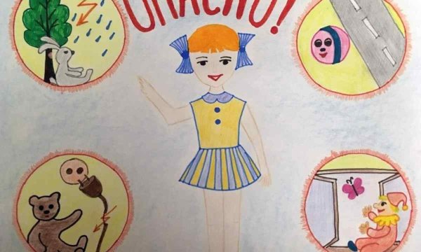 Плакат на тему пожарная безопасность