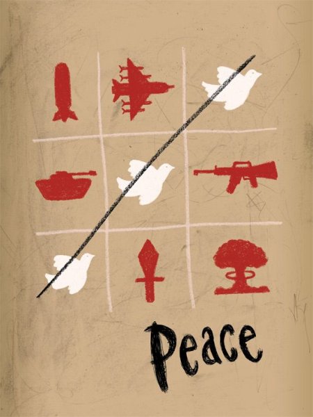 Современный социальный плакат