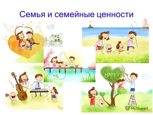 Коллаж семейные традиции