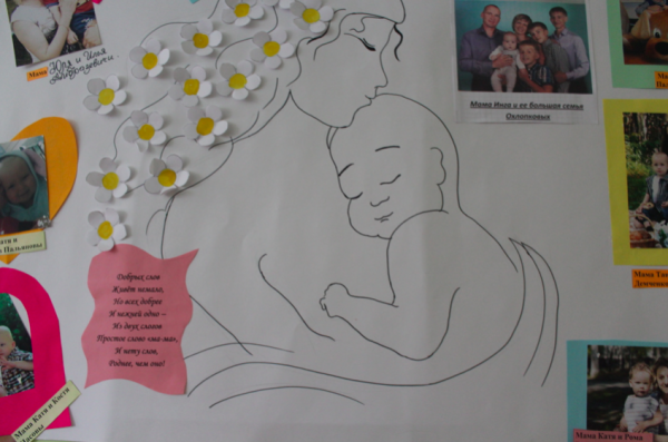Открытка для мамы