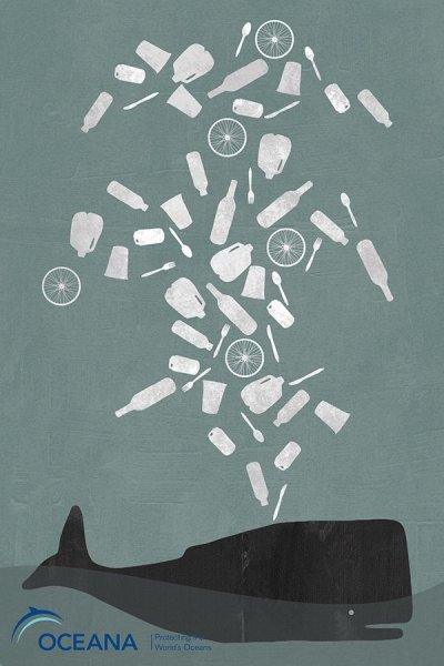 Проблема загрязнения океана рисунок