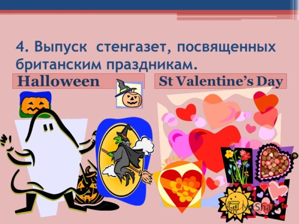 Стенгазета праздники Великобритании
