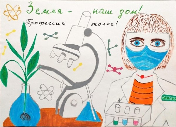 Экологические рисунки и плакаты на конкурс