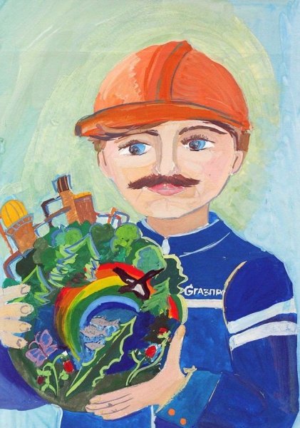 Лесник рисунок