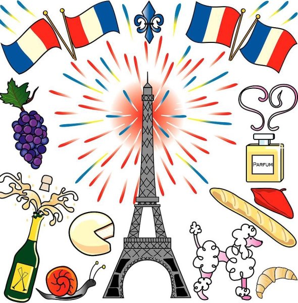 Атрибуты Франции