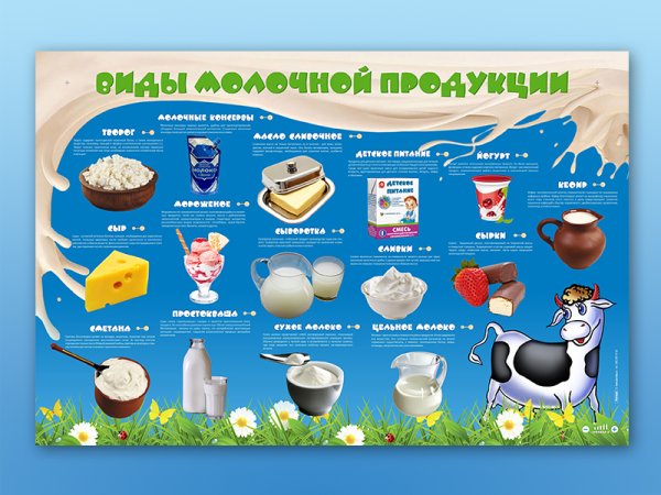 Молочные продукты для детей