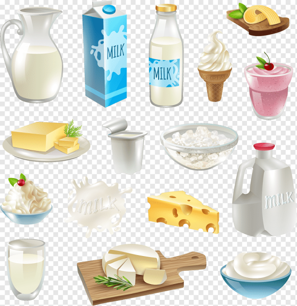 Плакат польза молока