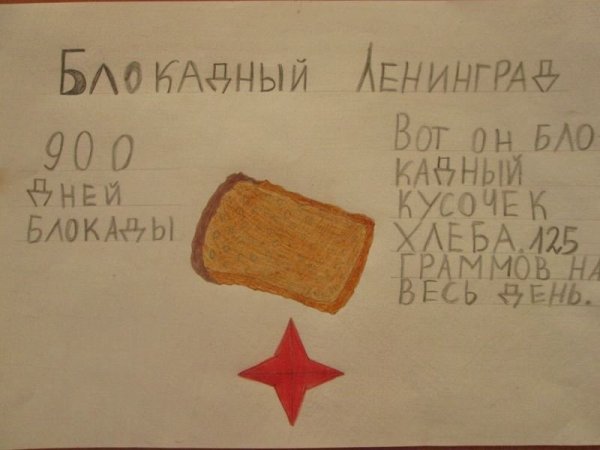 Рисунки на тему блокадный Ленинград глазами детей