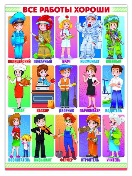 Плакат. Профессии
