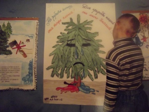 Экологическая акция зеленая елочка - Живая Иголочка