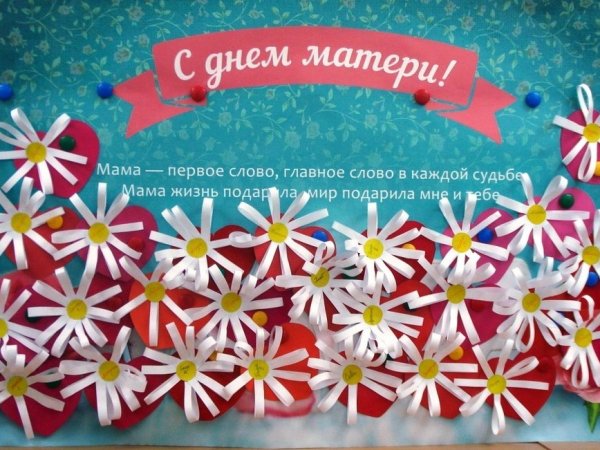 Стенгазета ко Дню матери