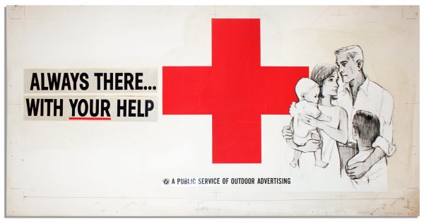 Красный крест плакаты