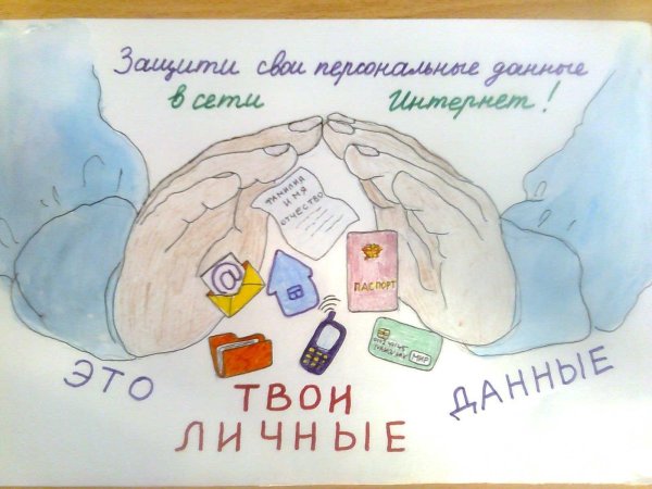 Рисунок на тему защита персональных данных