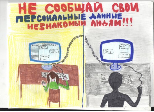 Защита персональных данных плакат