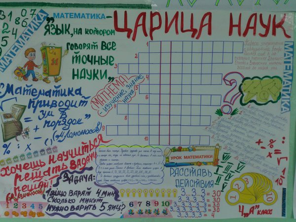 Математическая стенгазета