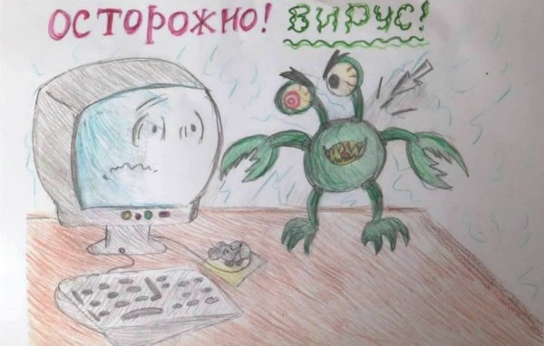 Плакаты против вируса