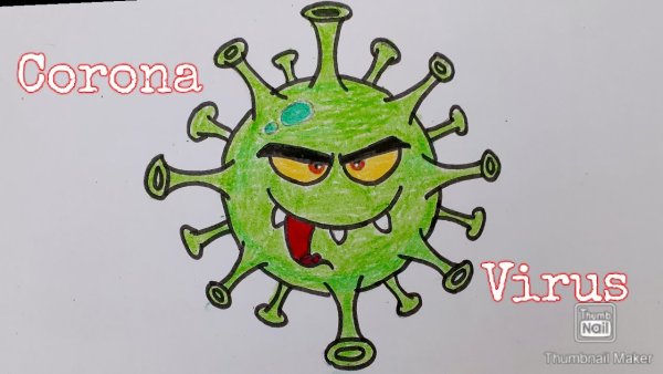 Плакат на тему коронавирус