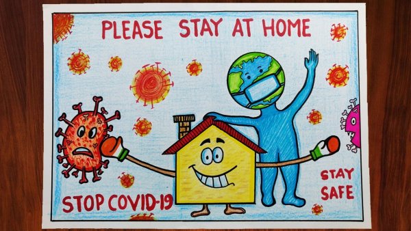 Плакат Covid-19