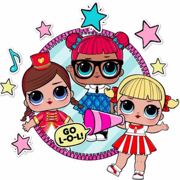 Кукла ЛОЛ вектор