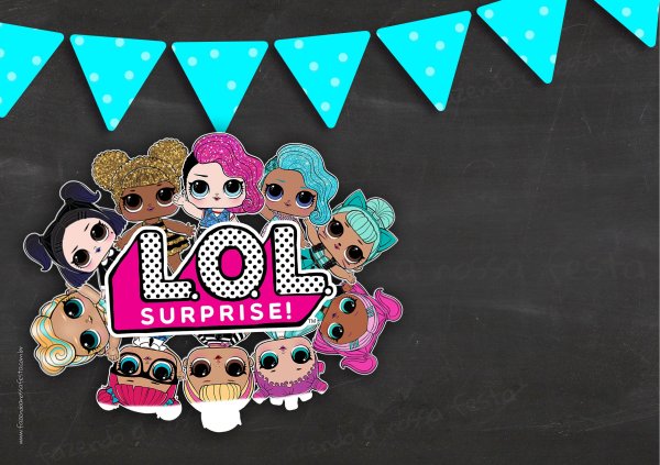 Пригласительные в стиле ЛОЛ