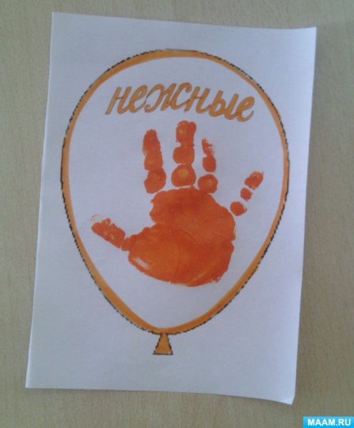 Коллективный плакат ко Дню матери