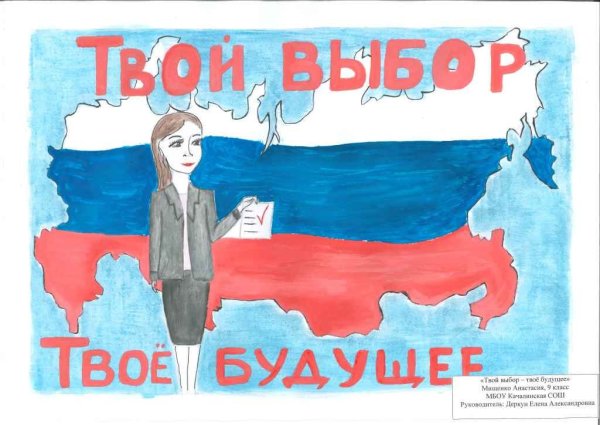 Плакат на тему я избиратель