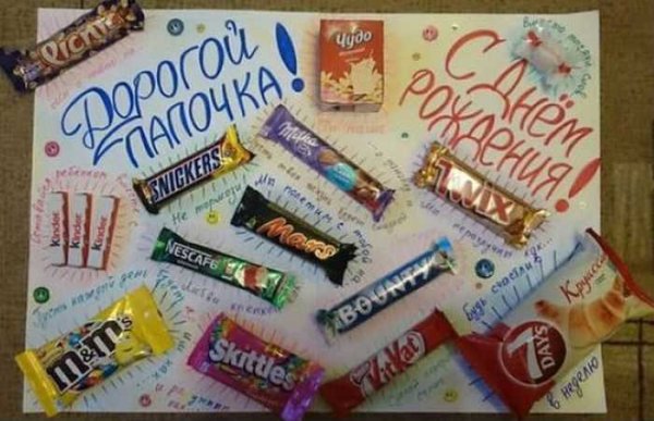 Подарок папе на день рождения