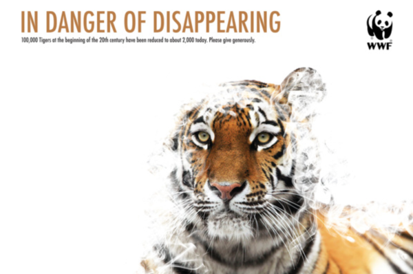 Реклама WWF защита животных