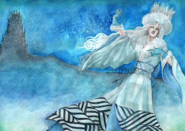 Иллюстратор Регина Долгачева Снежная Королева