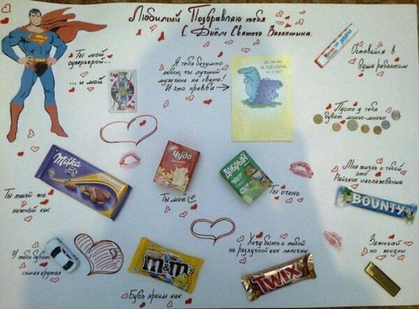 С днем рождения. Плакат