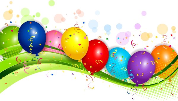 Воздушные шарики баннер