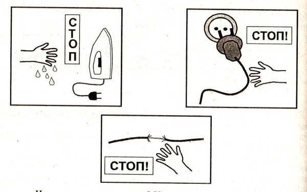 Раскраска электробезопасности