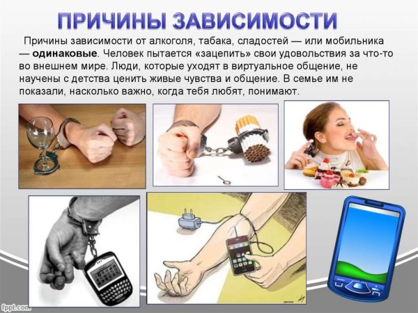 Зависимость от телефона