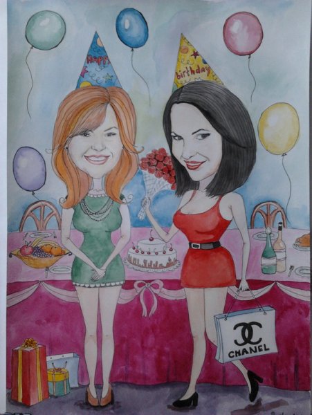 С днем рождения. Плакат